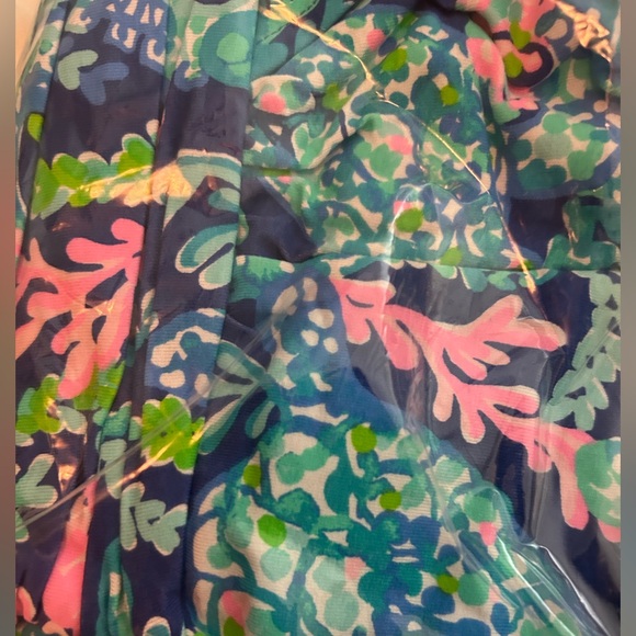 NWT Lilly Pulitzer Vibrant Parigi Skort Romper, Size Medium - Picture 11 of 15